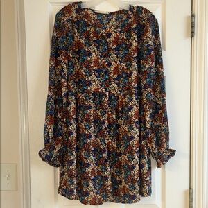 Floral Long Sleeve Dress